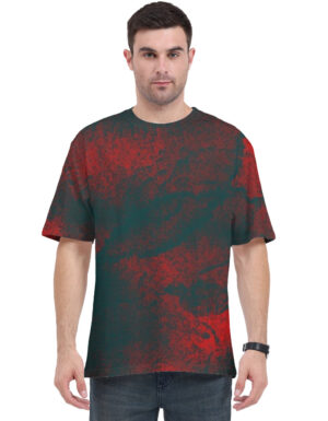 unisex aop oversized tee